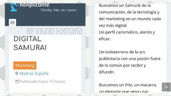Empleo en Marketing&nbsp;Online