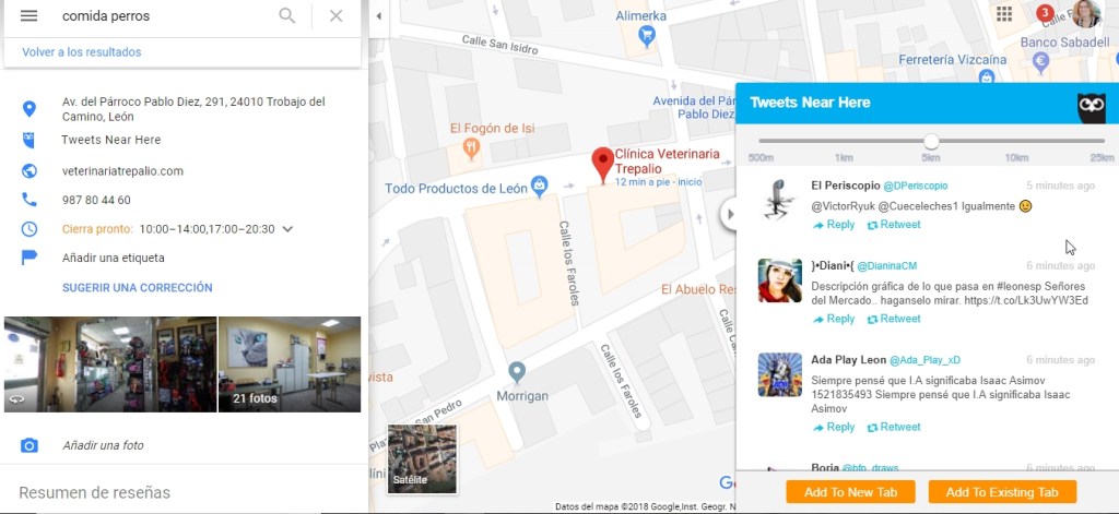 Google Maps y Twitter unidos vía&nbsp;Hootsuite